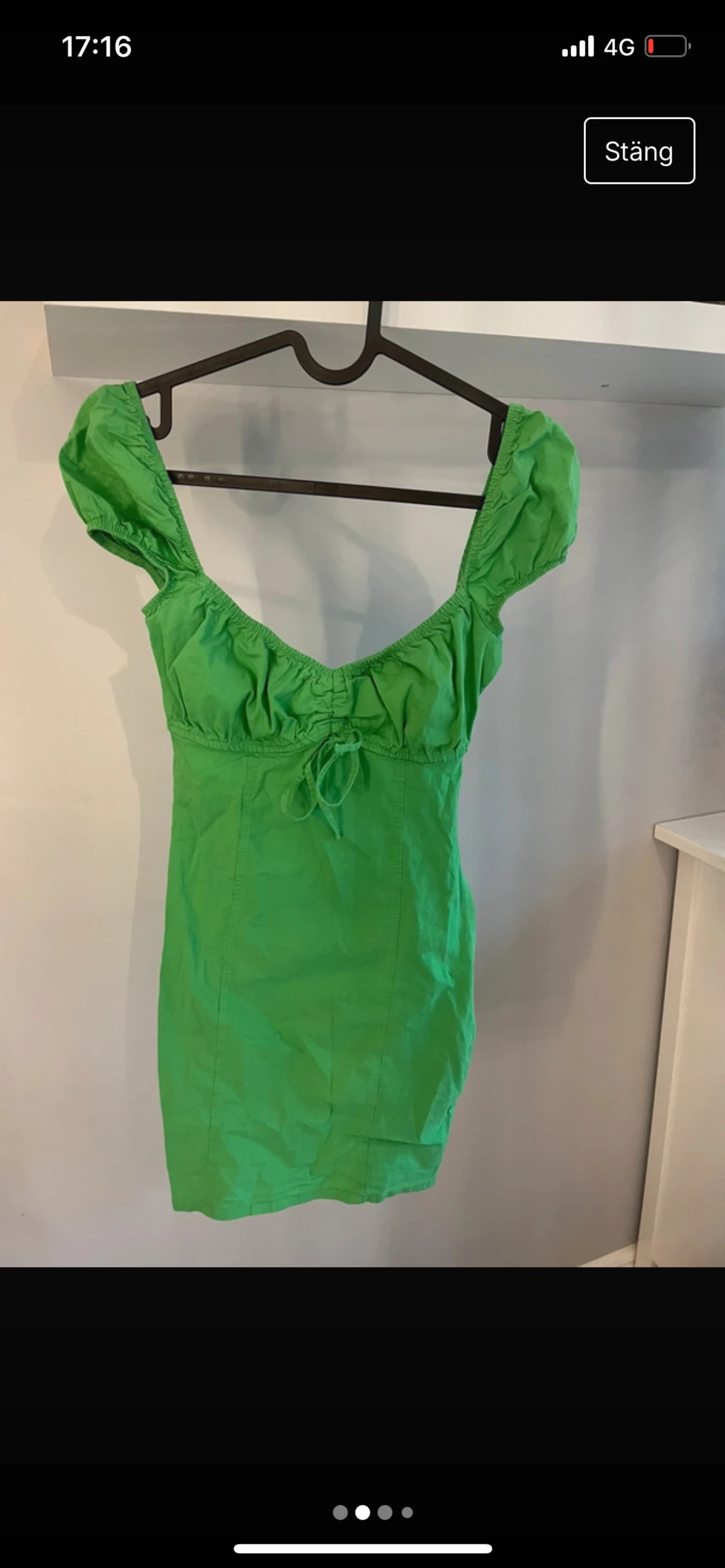 Grön klänning - 90