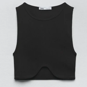 Zara topp - topp från Zara, seamless ribbad, använd en gång