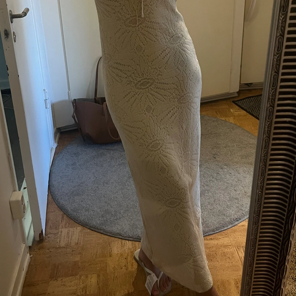 Virkad långklänning - 91