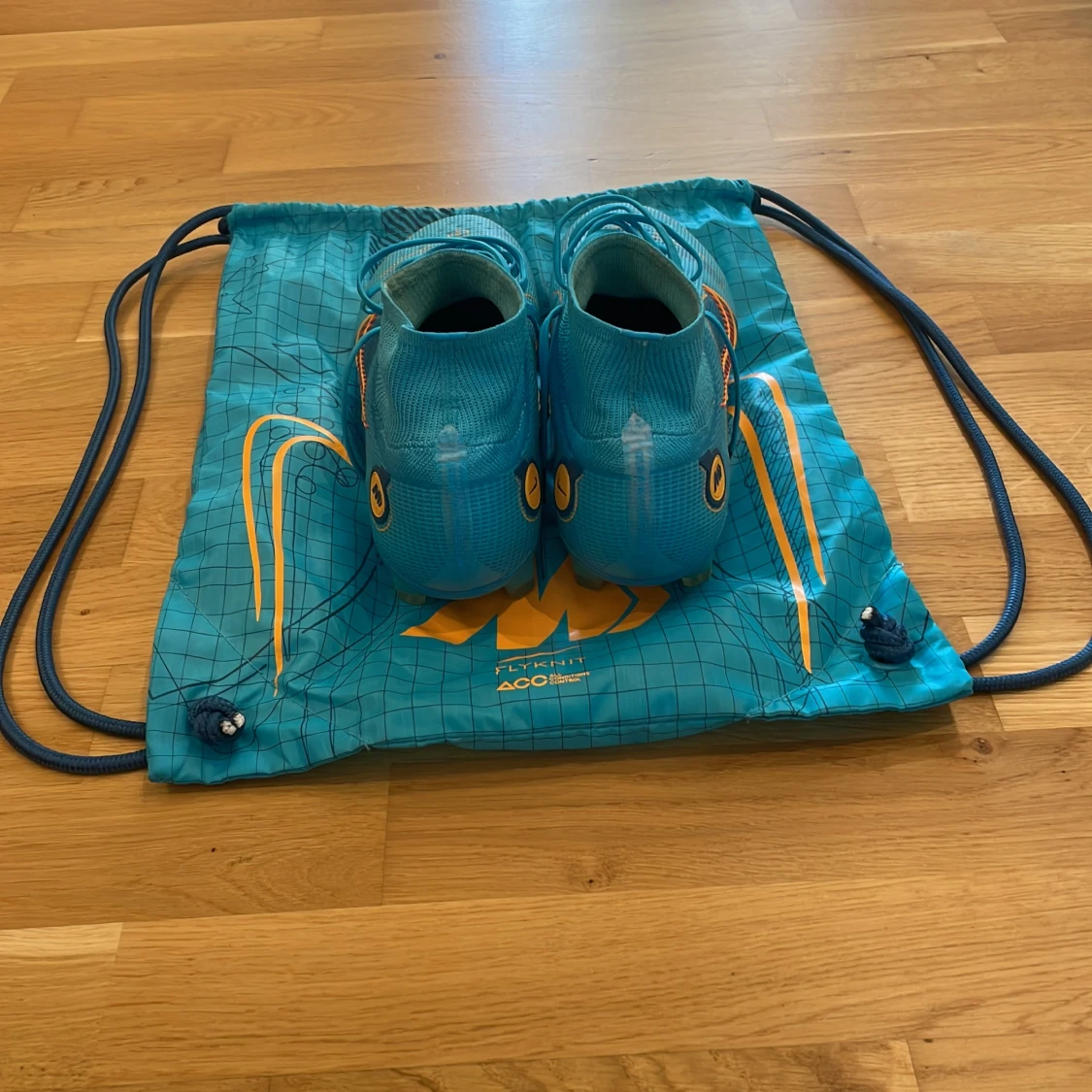 Nike Mercurial Superfly 8 Elite FG Blueprint - Blå/Orange/Blå - 91