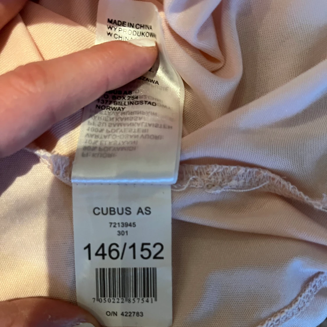 Rosa sommarklänning  - 92