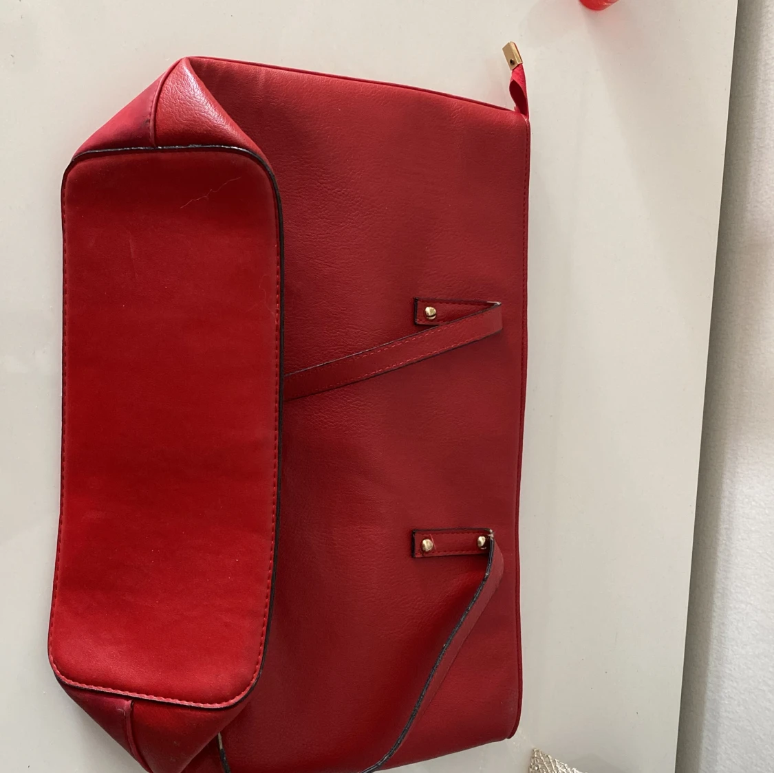 Röd handväska  - 90