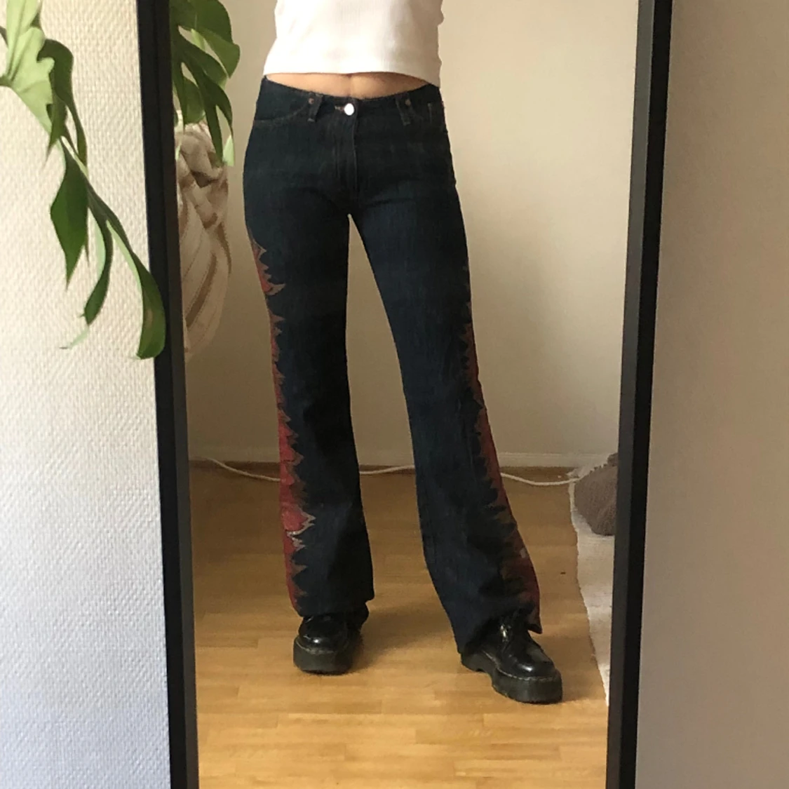 Lågmidjade jeans  - 90