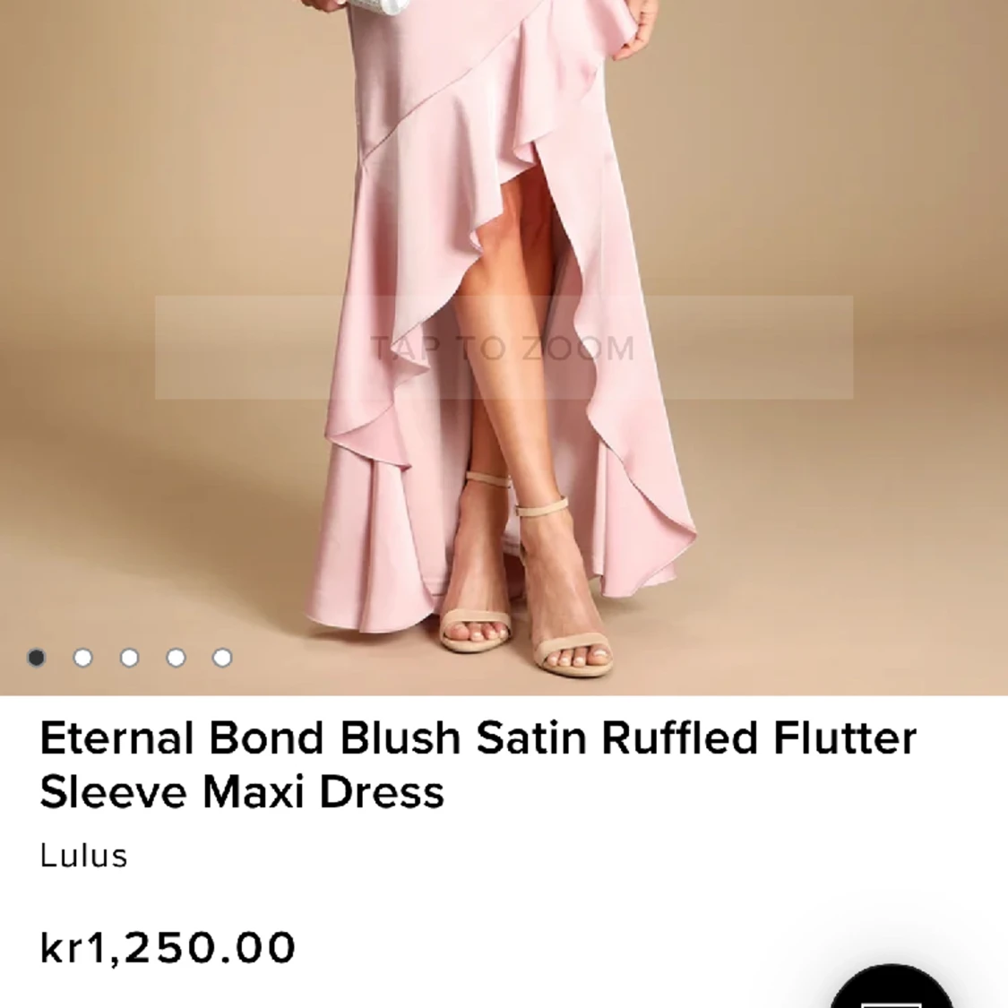 Balklänning oanvänd - 91