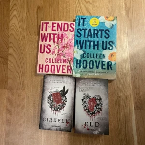 Booktook böcker - Säljer de här fyra böckerna som vart populära på booktook! Alla är lästa men i fint skick. 80 kr styck eller paketpris(går att diskutera)💕