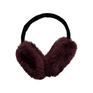 Öronmuffar - Vinröda öronmuffar 💕