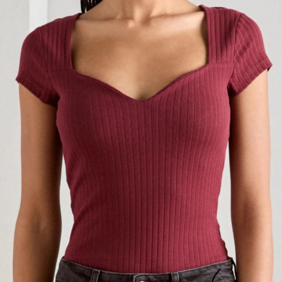 Vinröd tröja! - 90