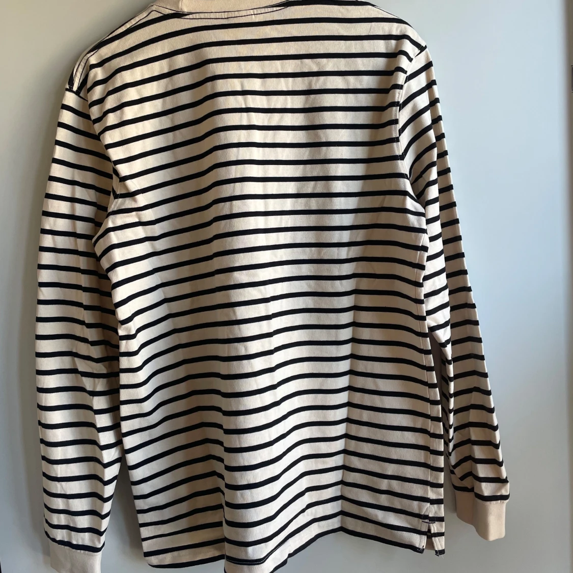 Randig långärmad tröja  - 90