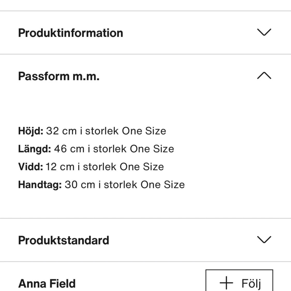 Rymlig grå väska - 92