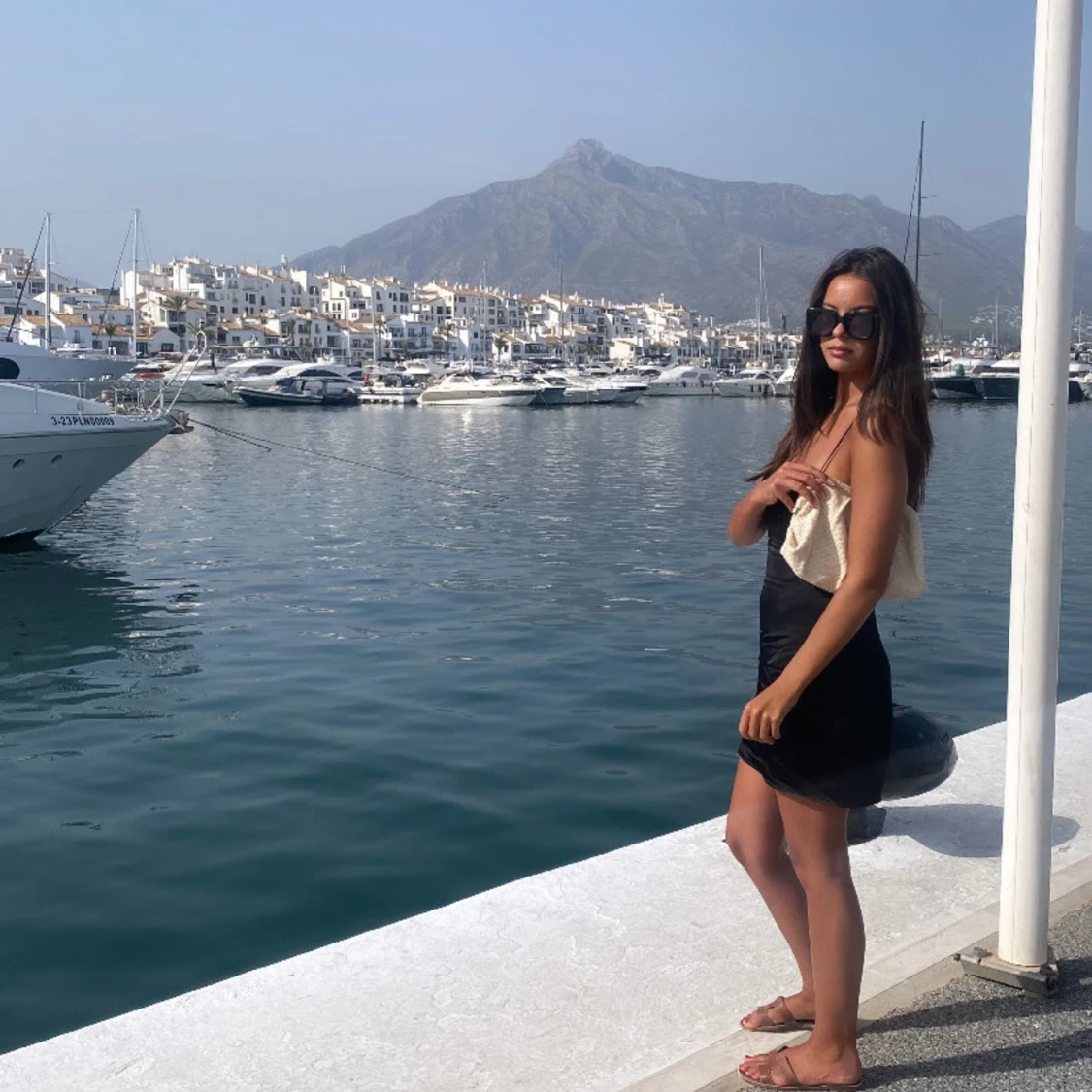 Zara satin klänning  - 91