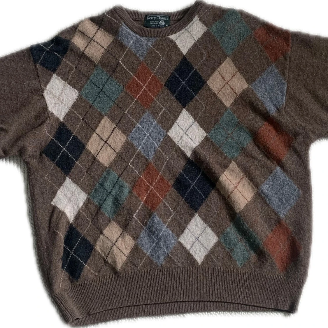 Höstig gubbtröja - 90