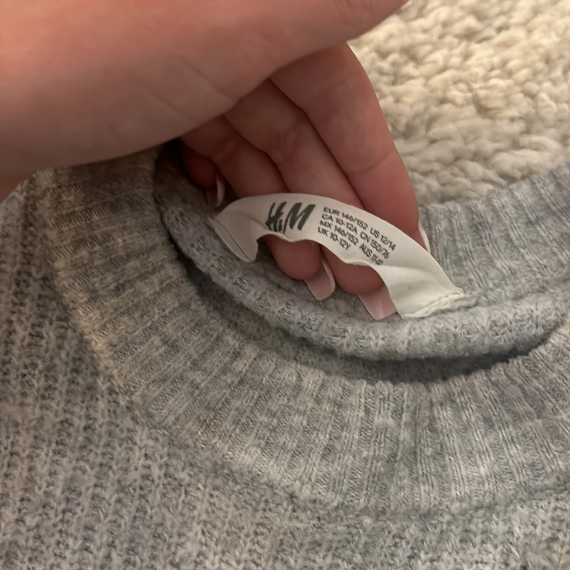 stickad tröja  - 90