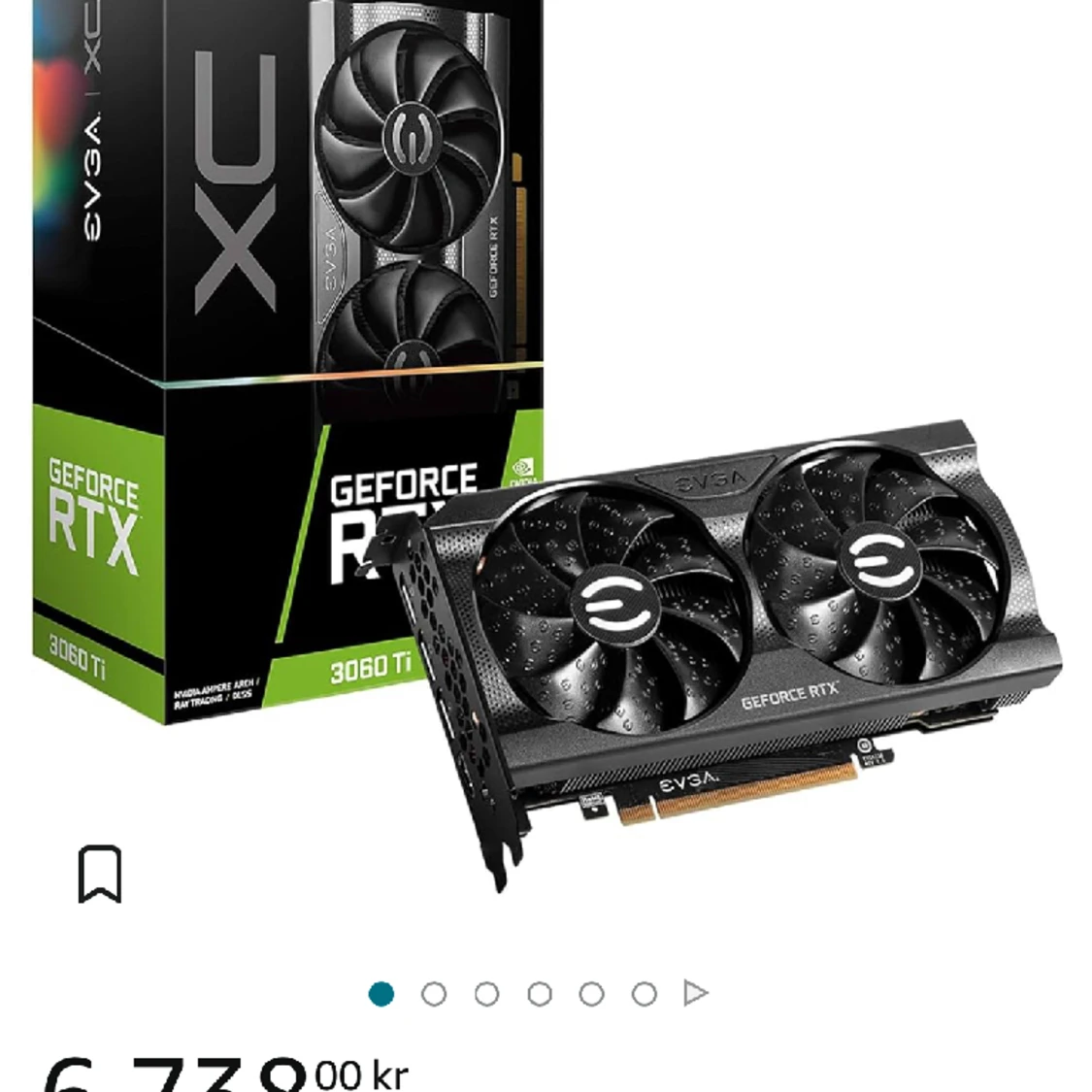 Grafikkort EVGA 3060 TI