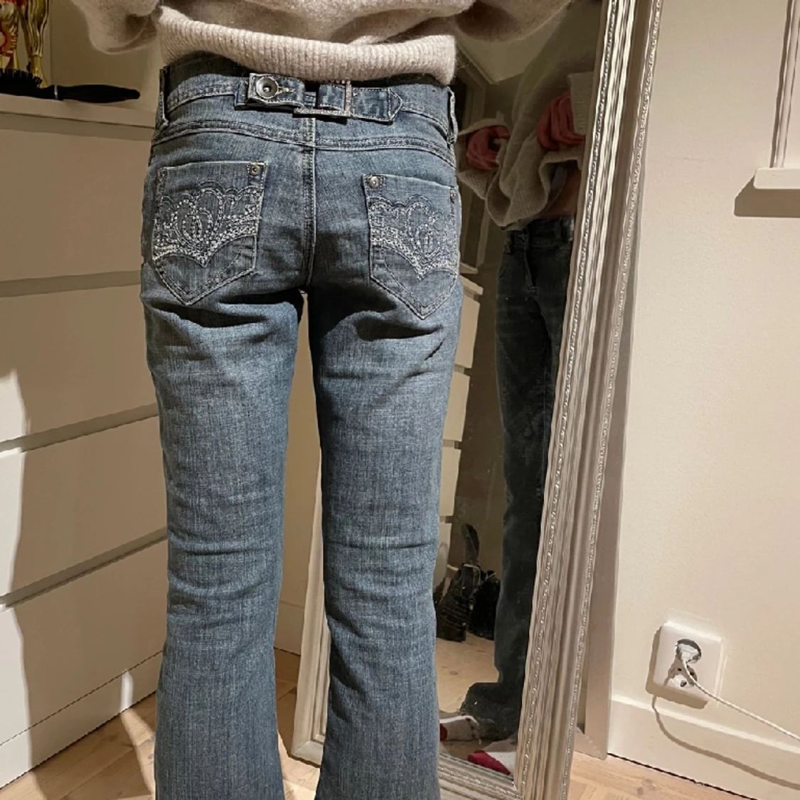 Lågmidjade jeans - 91
