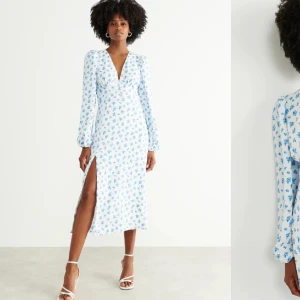 Klänning  - Säljer nu denna fina klänning från Gina Tricot, då jag köpte två stycken i olika storlekar. Köpt via Sellpy, den är som ny😍frakt tillkommer 