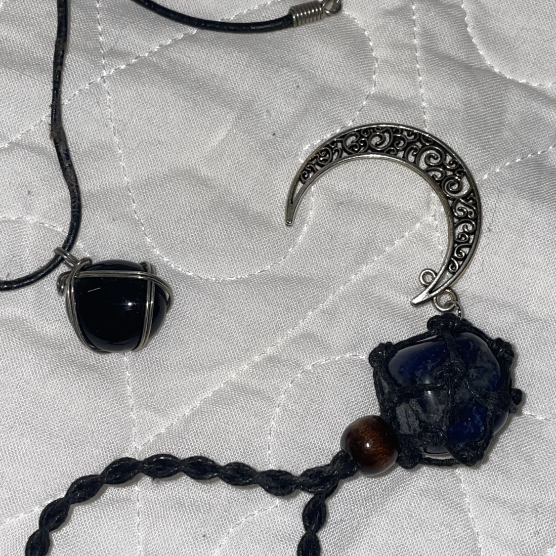 kristallhalsband - 90