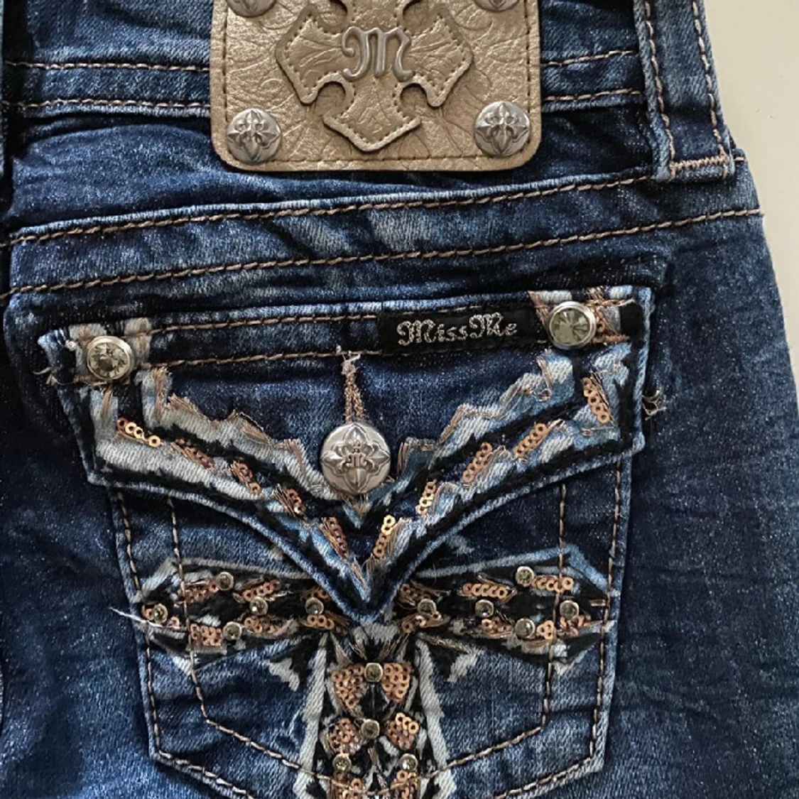 MissMe jeans str 26 skinny