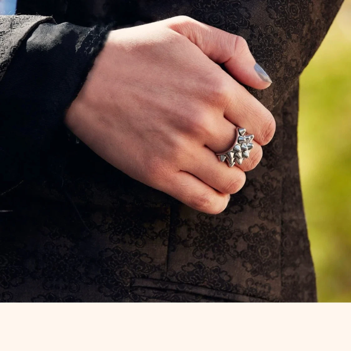 Säljer min edblad ring  - 90