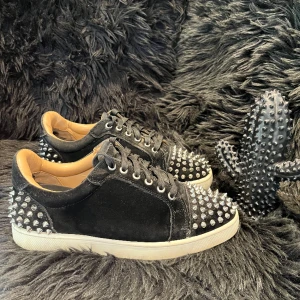 Christian Louboutin - Ett par loubs (seavaste 2) i mycket fint skick! Alla nitar sitter på plats där de ska vara och inget större slitage på skorna, bara mockan some lite sliten. Inget OG medföljer tyvärr, därav pris. Kvitto finns🧾 Pris kan diskuteras vid snabb affär!