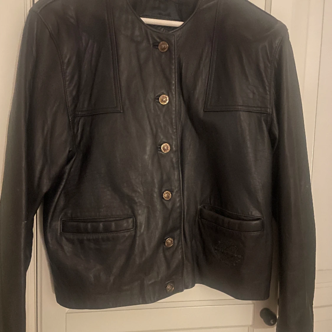 Läderjacka - 90