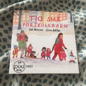 Pixibok! - Pixibok! Titel- Tio Små Förskolebarn Författare-Ulf Nilsson  Skick-10/10 