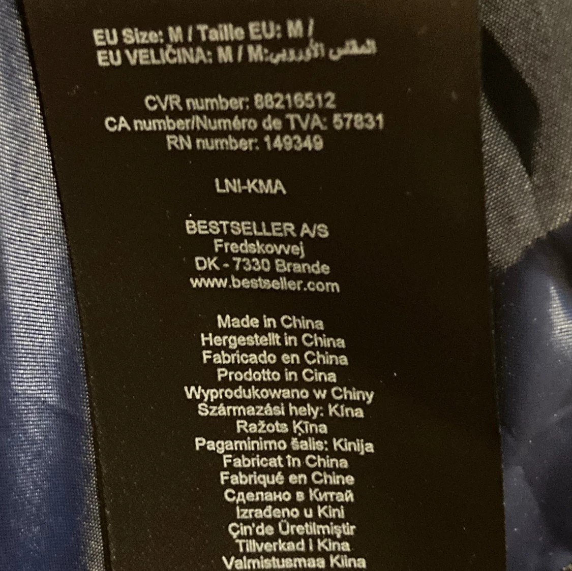 Mönstrad Fodrad Bomberjacka - 91