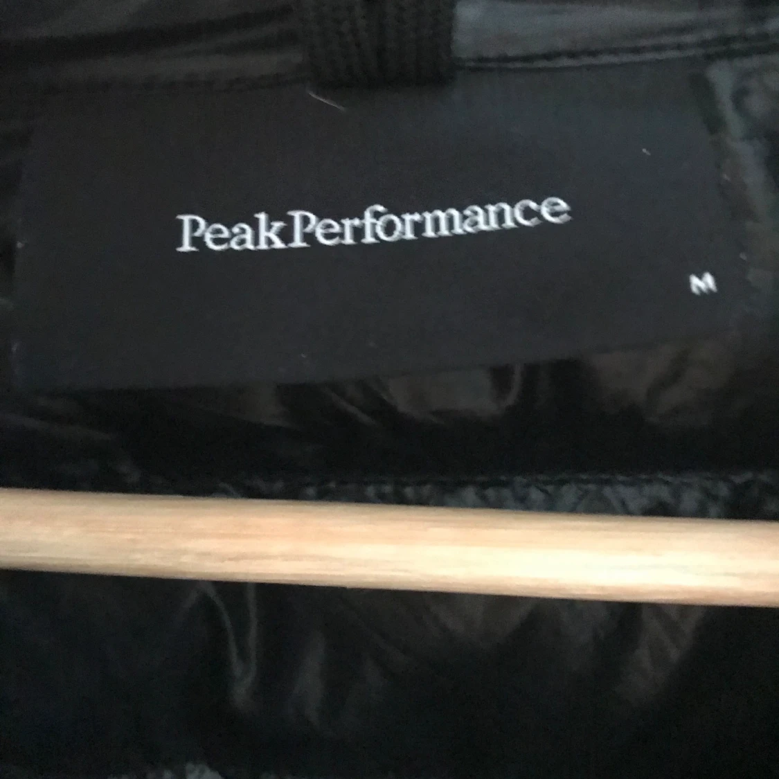 Svart peak performance jacka - 91