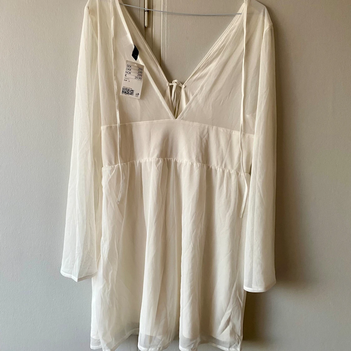 kort klänning i mesh  - 91