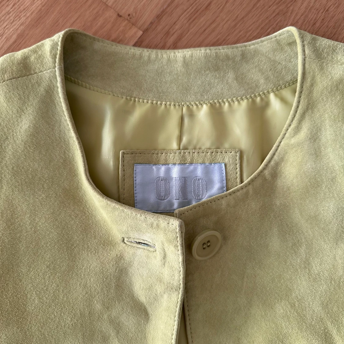 Äkta Läder jacka - 90