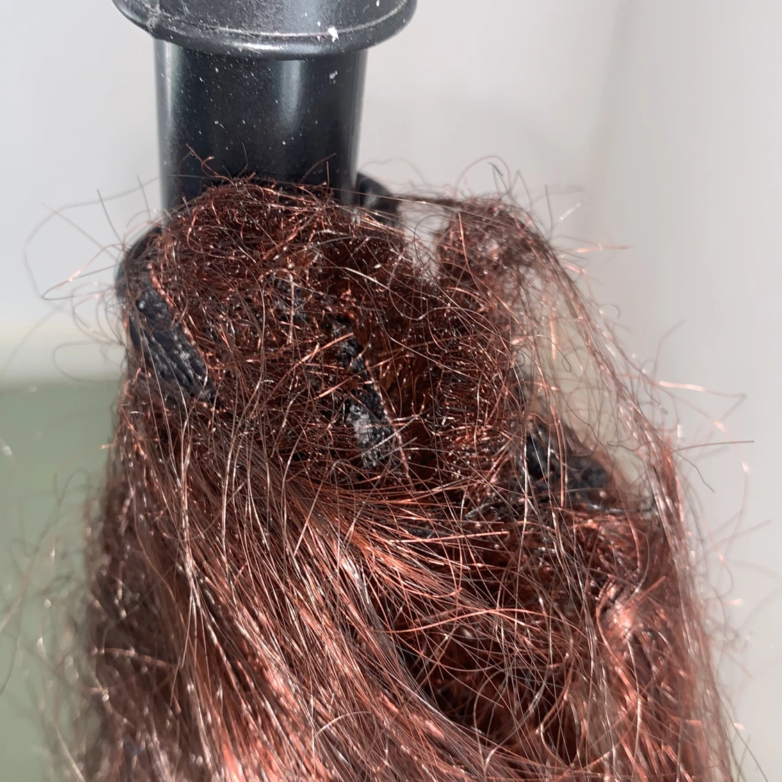 1 peice ponytail brown wig - 92