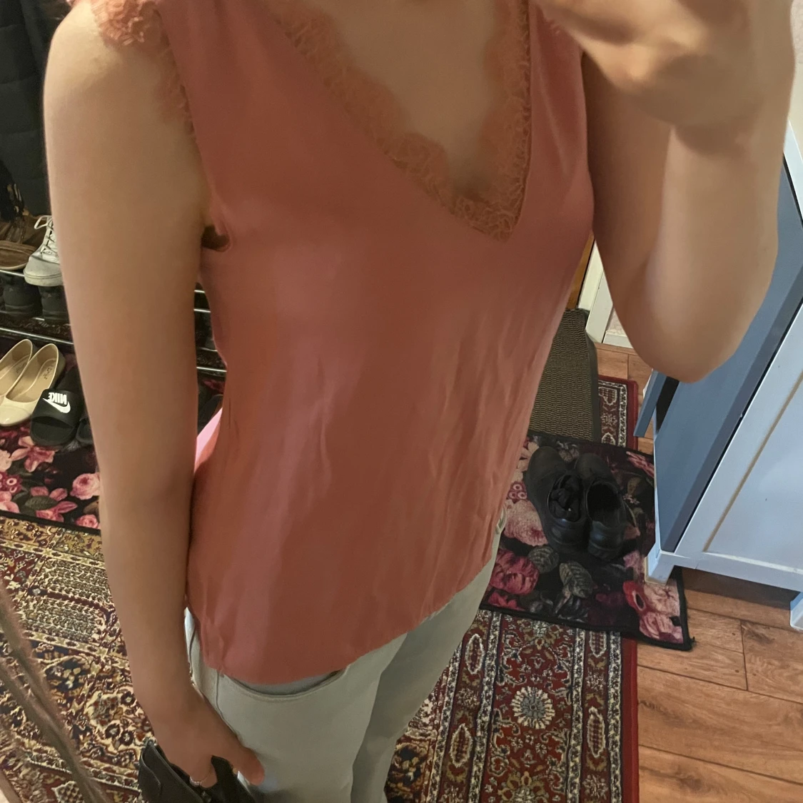 Linne med spets - 91