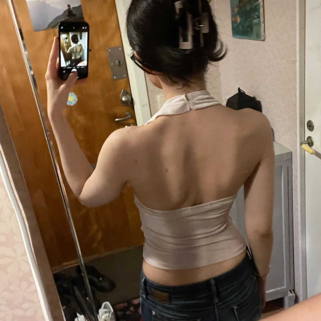 Halterneck topp - 91