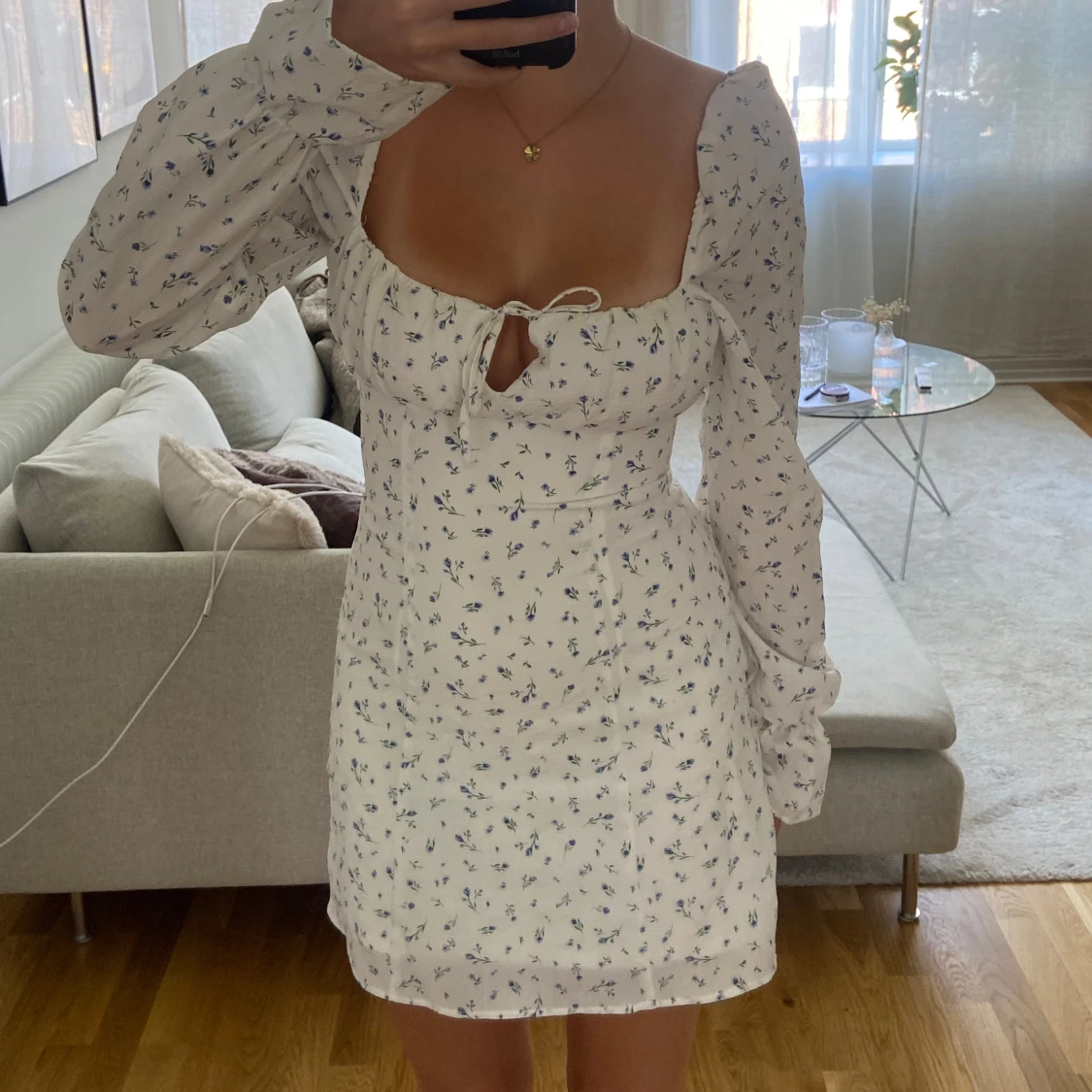 Jättefin kortare klänning  - 90
