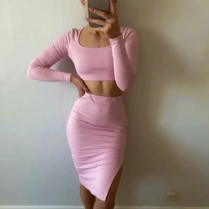 Rosa set - Fint stretchigt rosa sett🩷