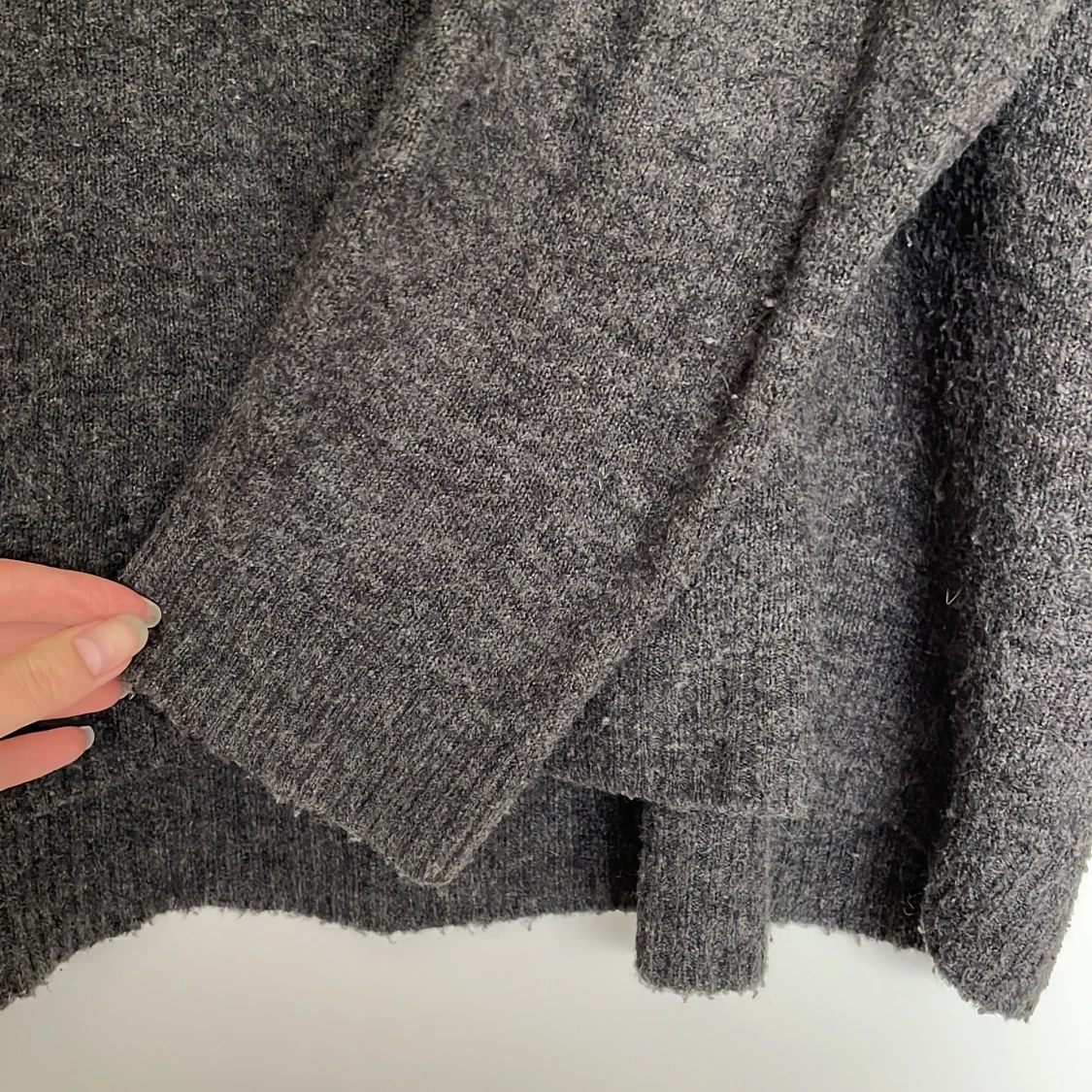 Så mysig oversized stickad tröja - 91