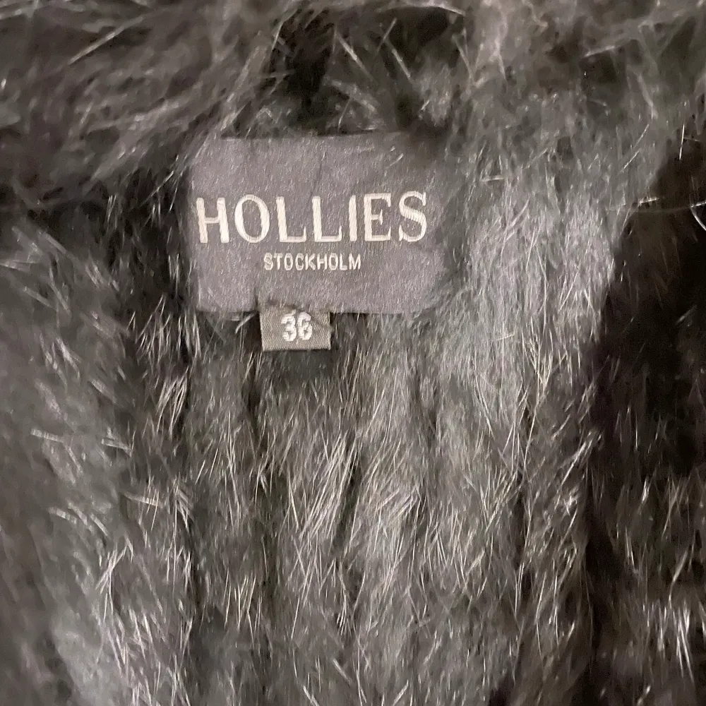 Kanin päls storlek 36 av märket Hollies. Jackor.
