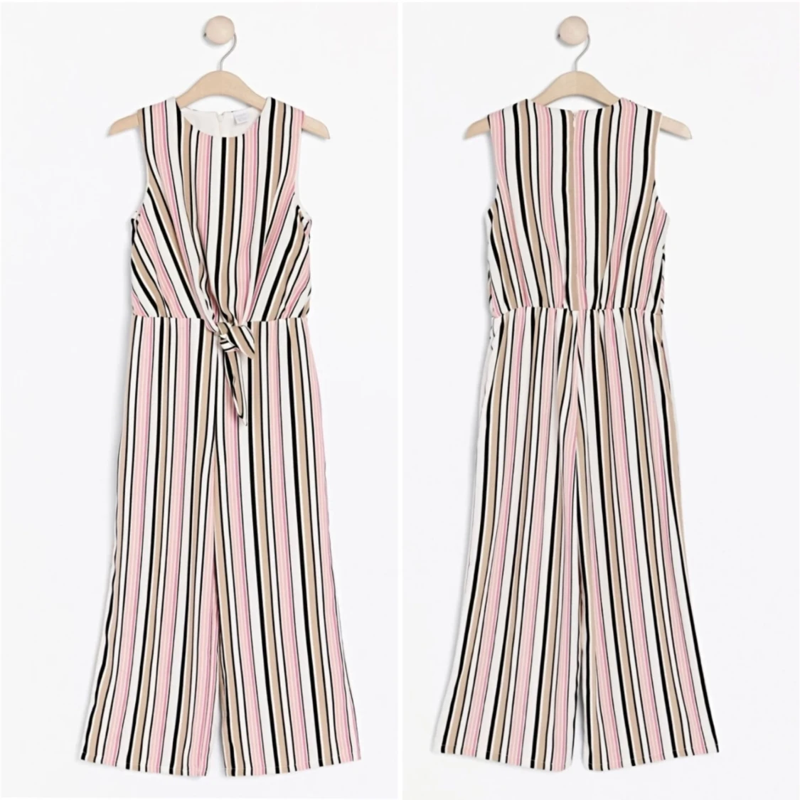 Randig byxdress XS - 91