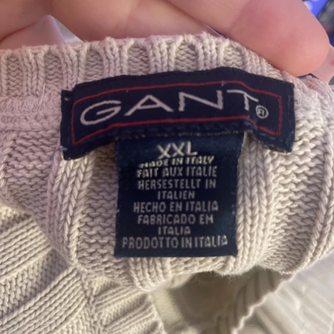 Gant stickad tröja - 90