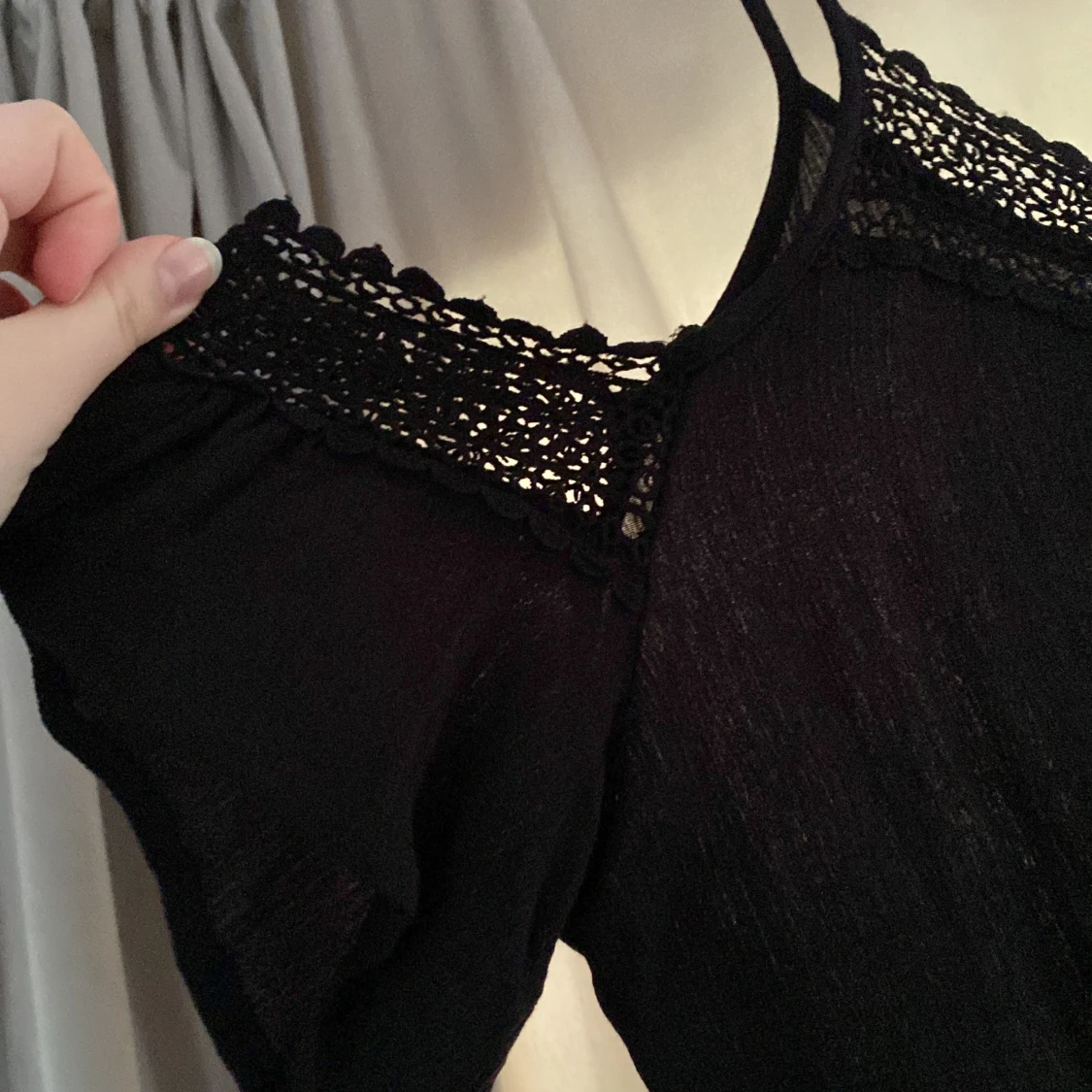 Shorts dress med spets - 91