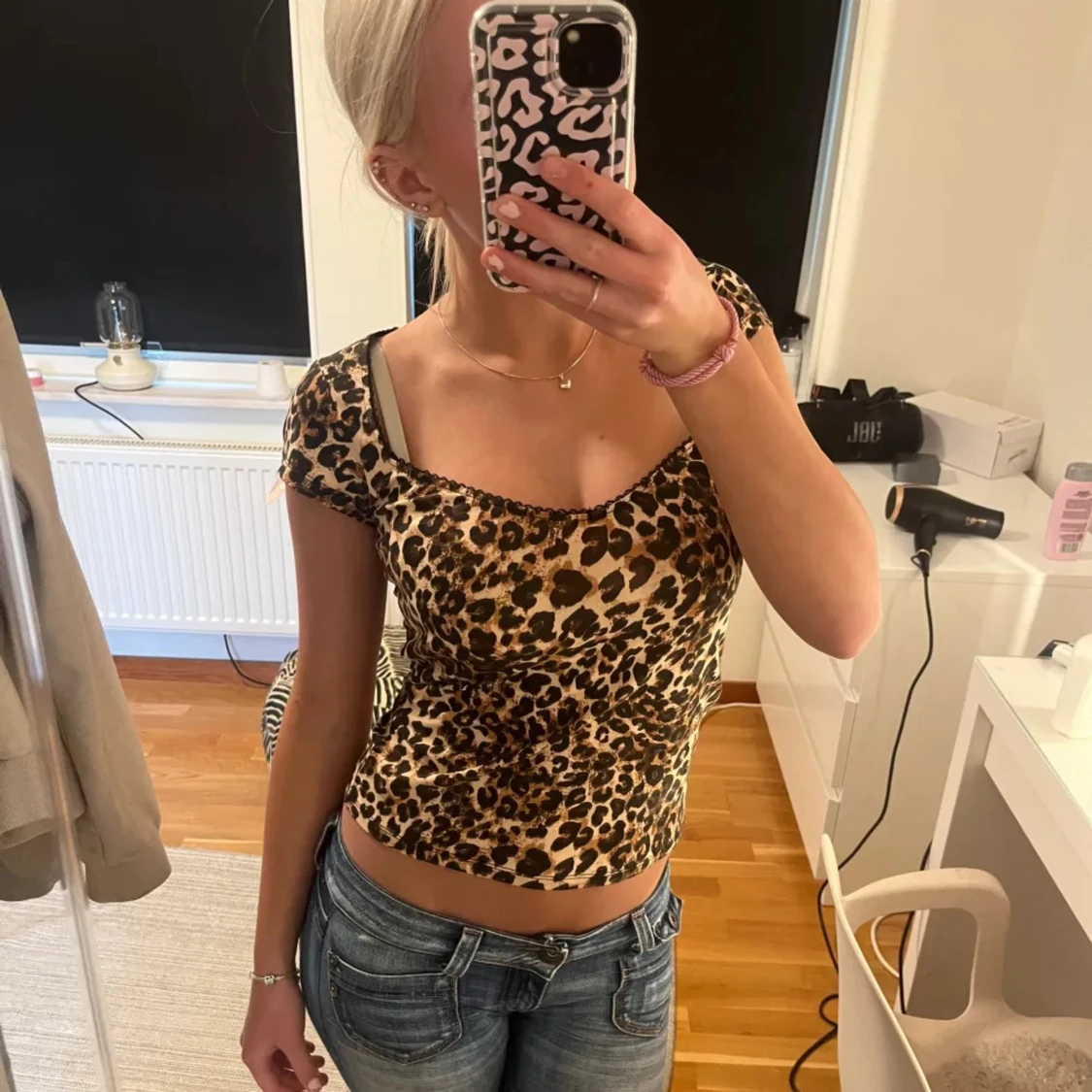 Leopard topp