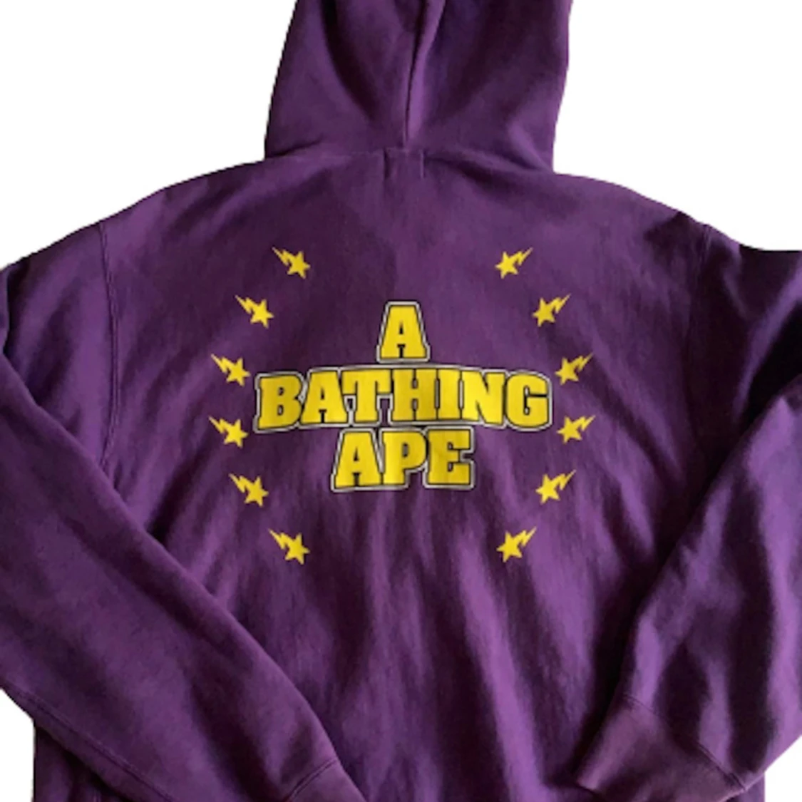 Bape Kiss Purple Zip Up - 90