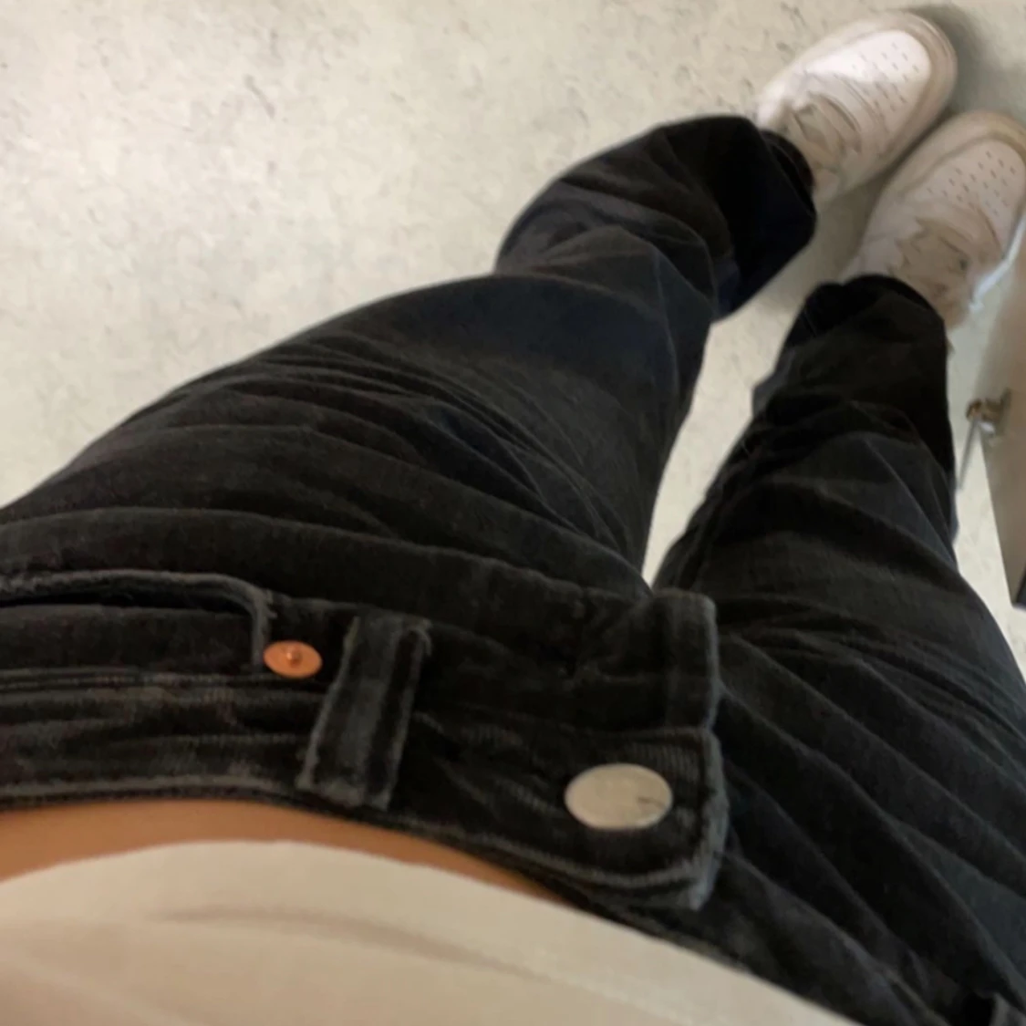 Lågmidjade jeans