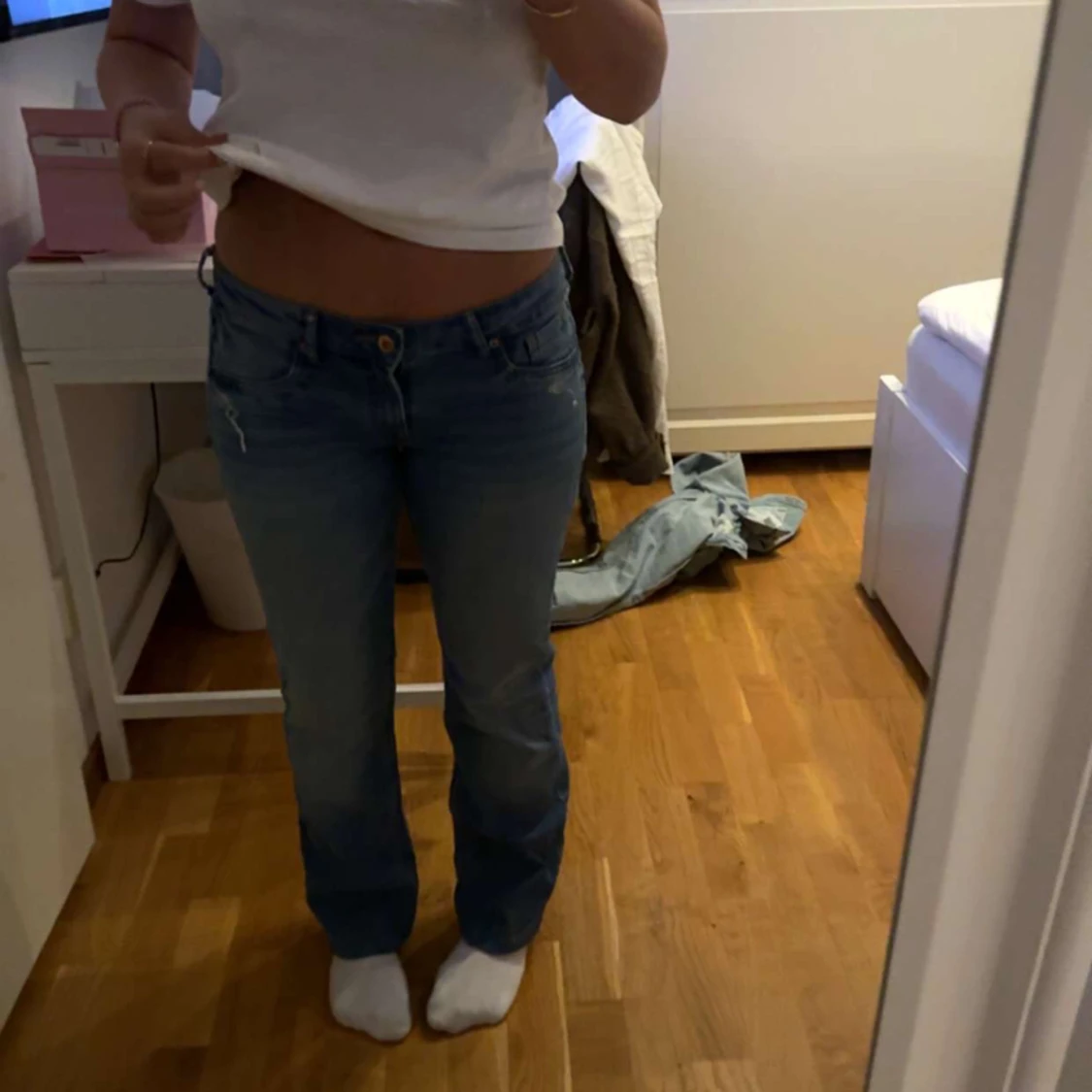 Lågmidjade jeans 