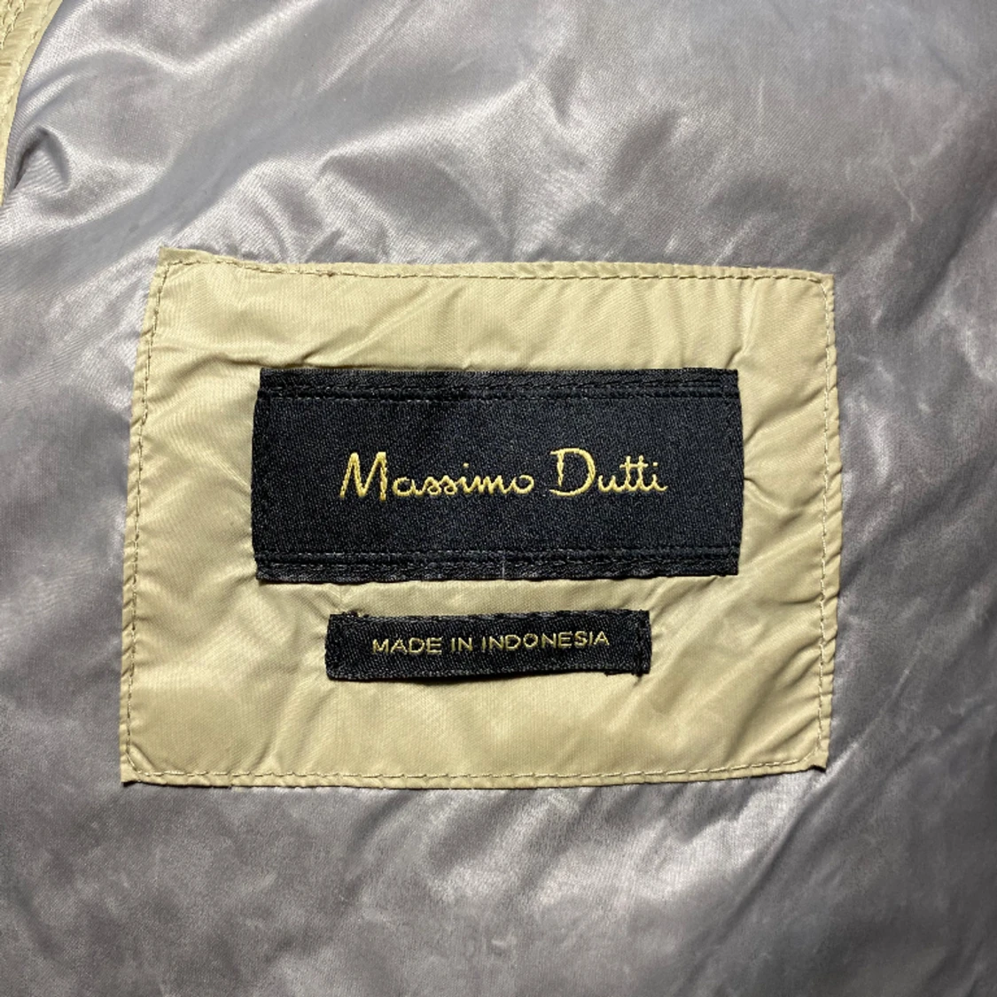 Beige Massimo dutti dunjacka - 91