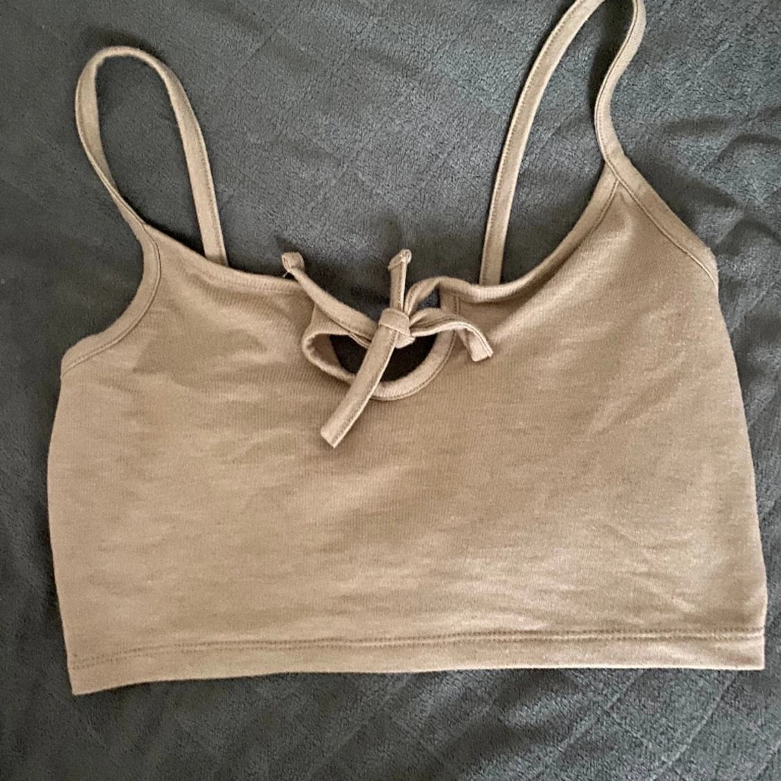 beige linne med snöre - 90