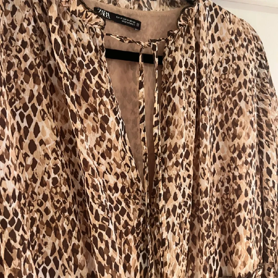 Leopard klänning  - 92