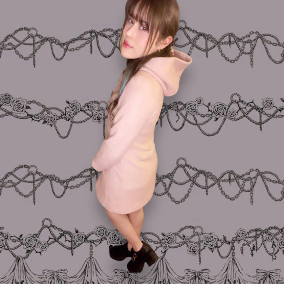 Michell Macaron kappa, rosa kappa, Landmine kappa, Ryosangata kappa - 91