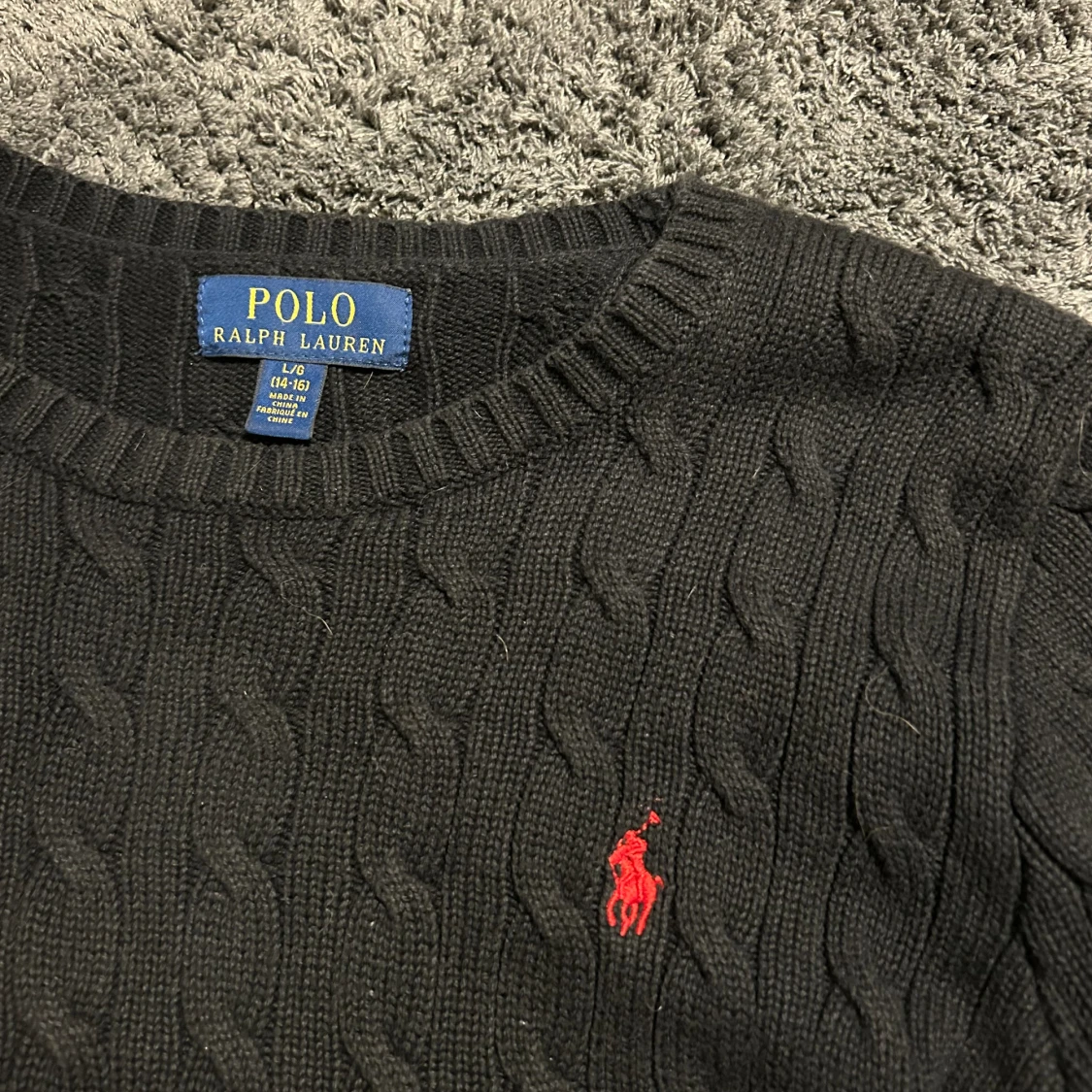 Raulph lauren kabel stickad - 91