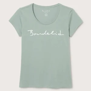 Bondelid t-shirt - En ljusgrön, kortärmad t-shirt i nyskick då den ej används. Storlek XS, och på bild 3 ser ni passformen. Köptes på MQ för 250kr men säljs för 89kr