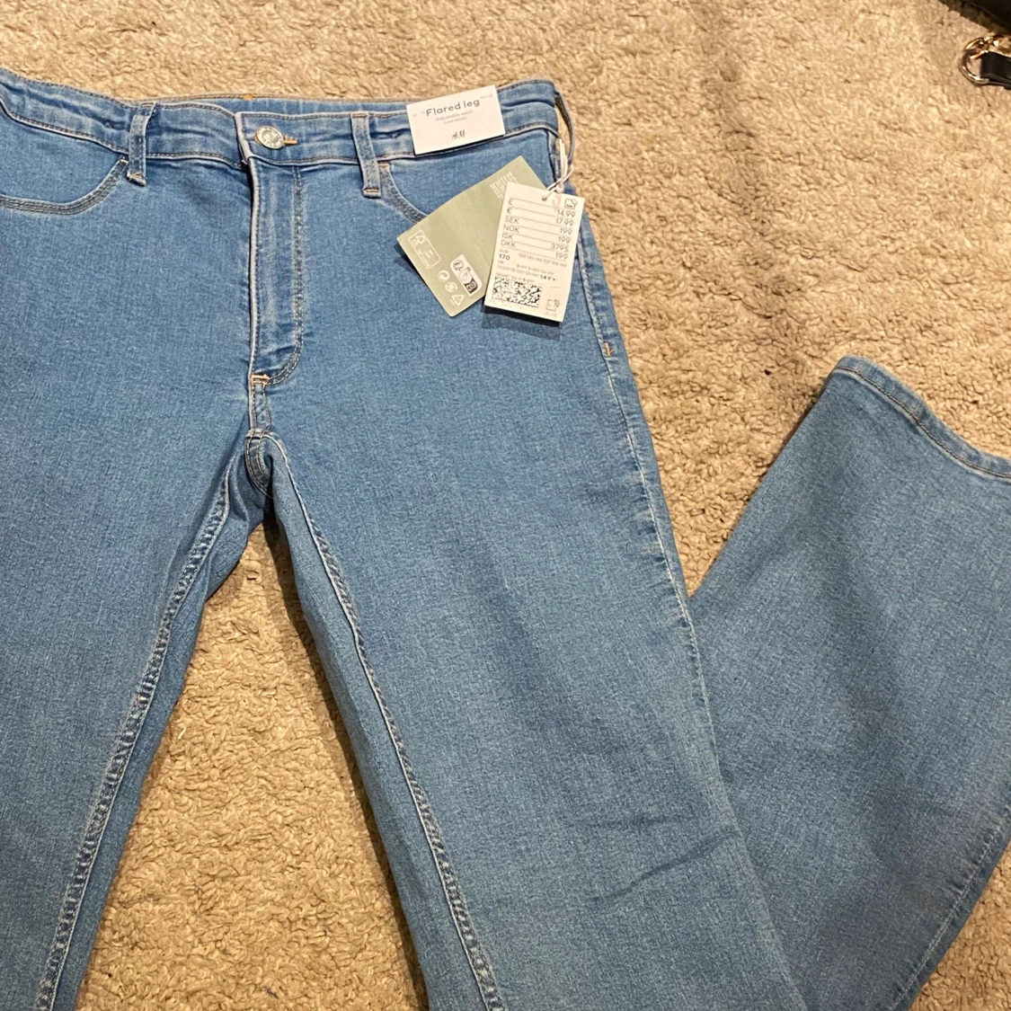 Lågmidjade jeans  - 90
